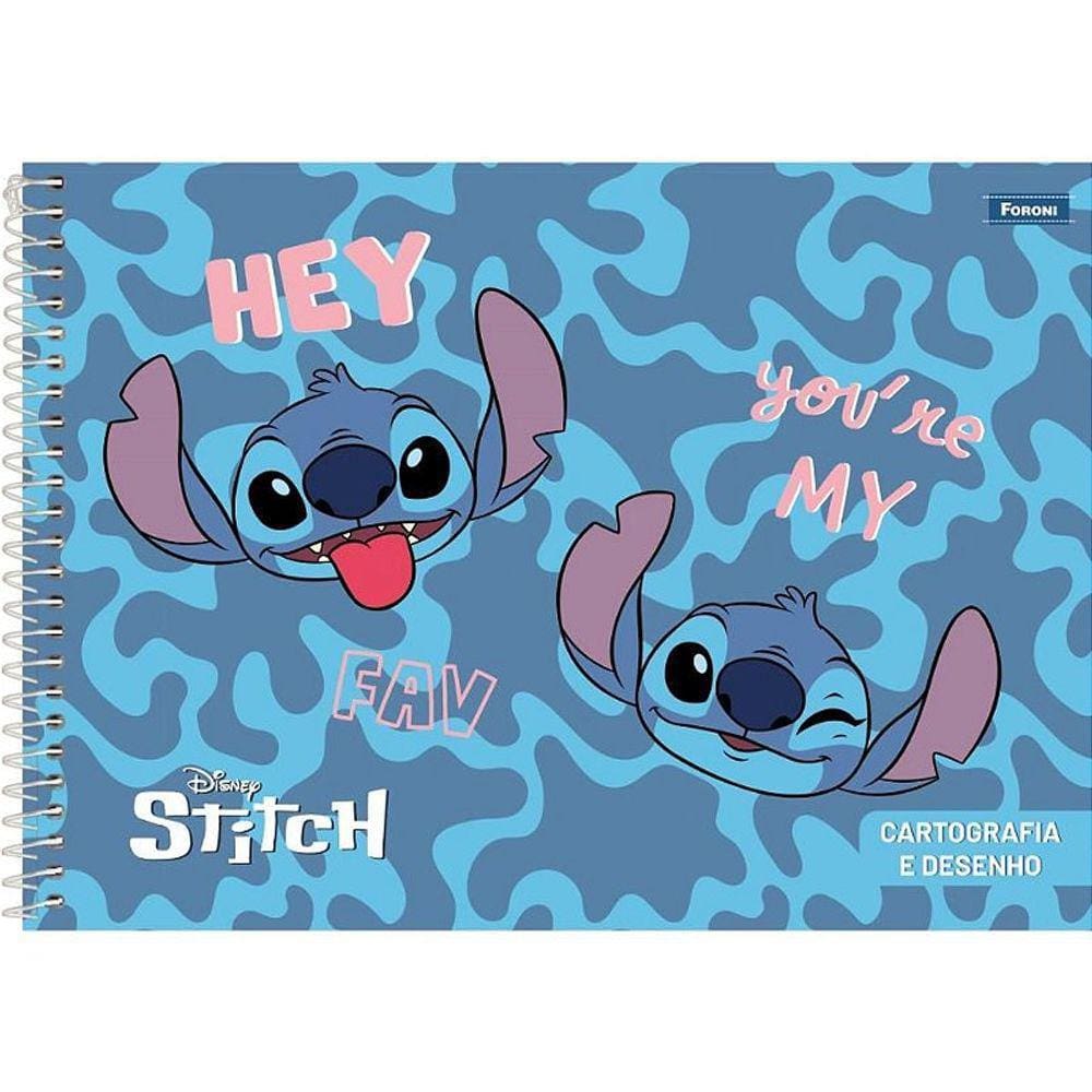 Desenho do stitch pintado