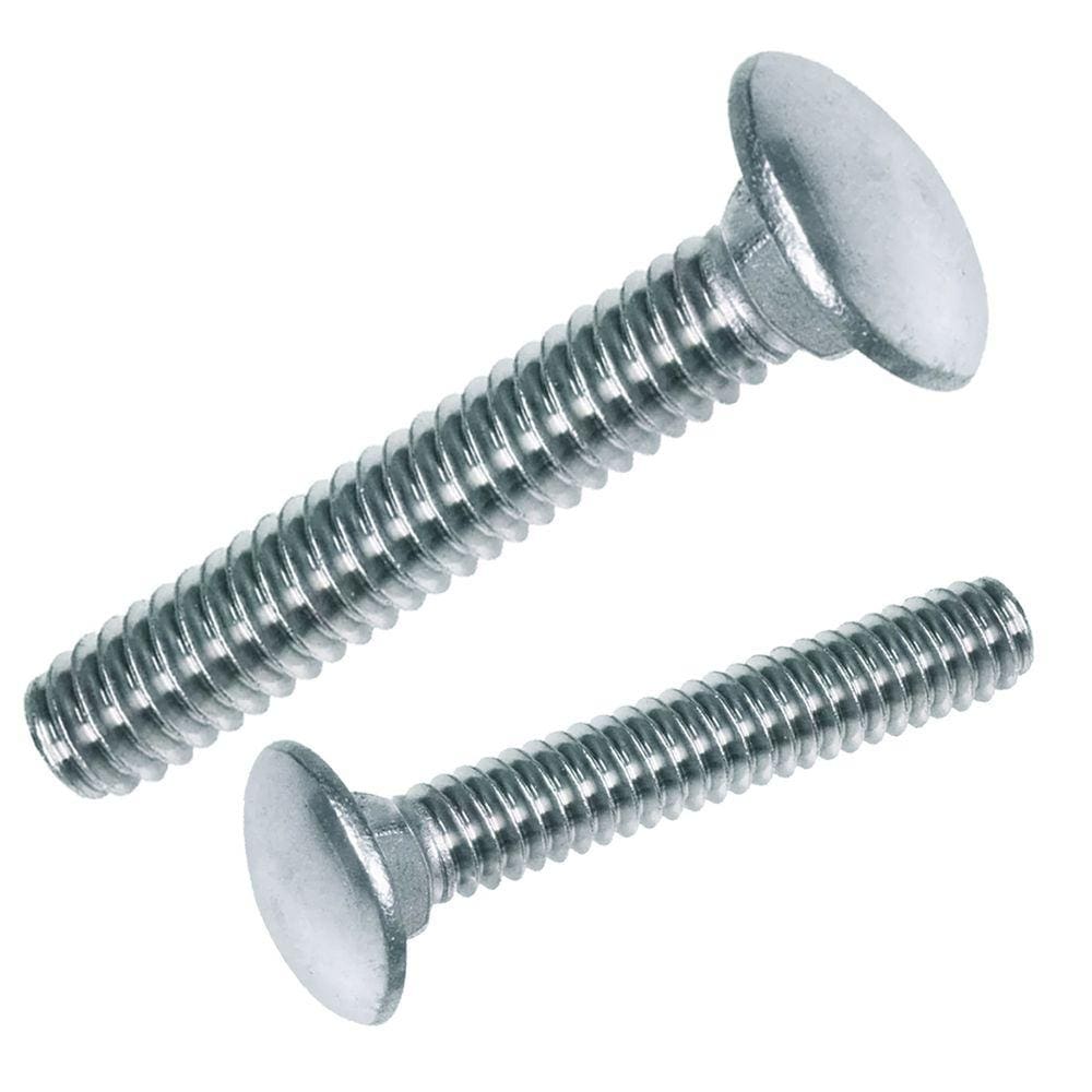Parafuso Francês 3/16 X 1.1/2 Unc Zinco Branco - 100Pçs