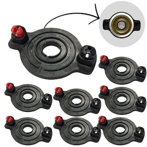 Kit 8 Reparos Super Tweeter Eros Eta 44 Trio 300 Watts Rms