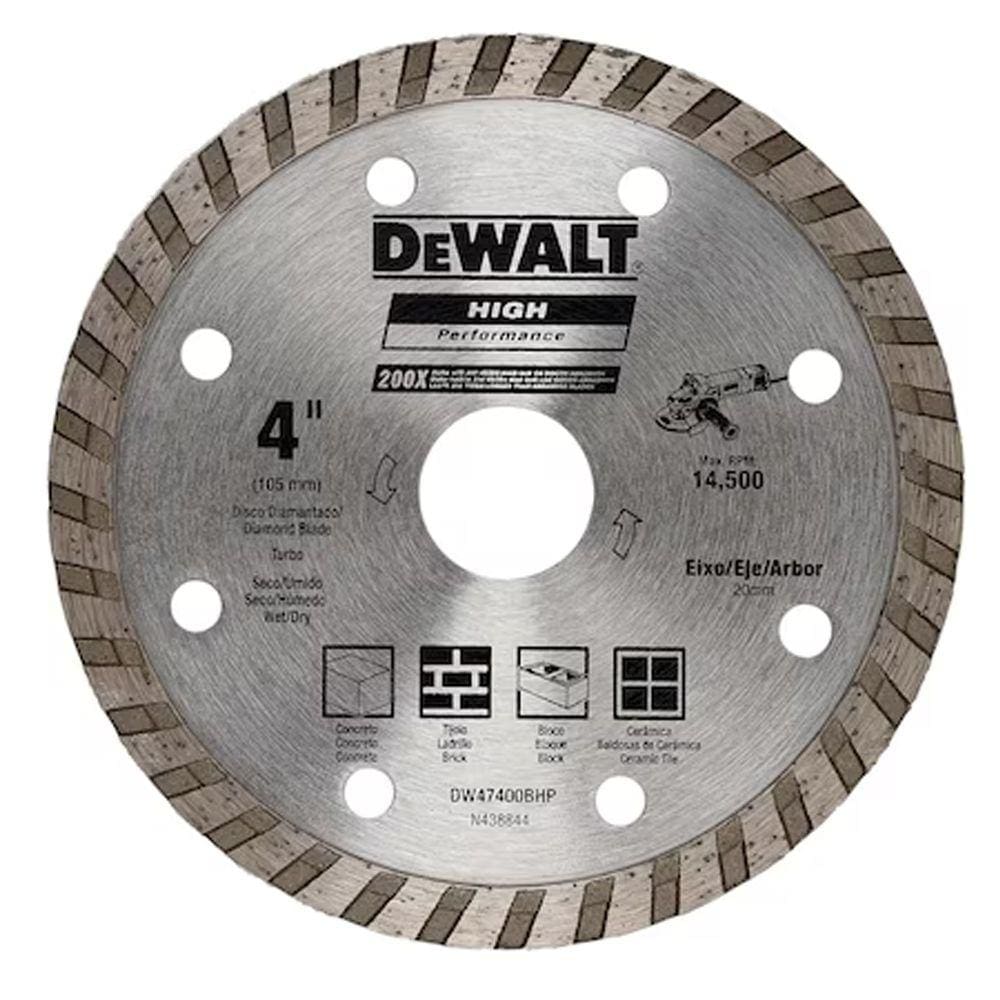 Disco De Corte Diamantado 4 105mm 20mm Para Serra Mármore