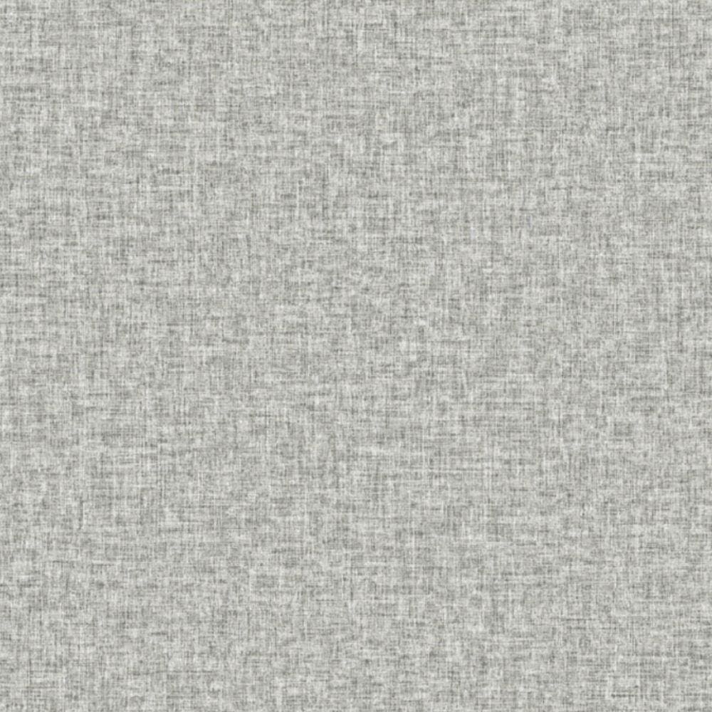 Papel de Parede Lin Aspecto Têxtil Cinza IVE621