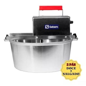 Panela Mexedora Sebem 10L - 2 Pás - Alumínio - Bivolt