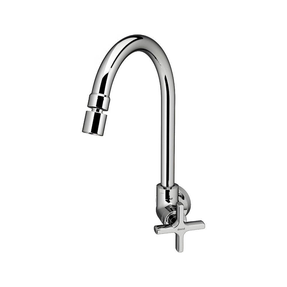Torneira Docol 1524106 De Parede Cromada