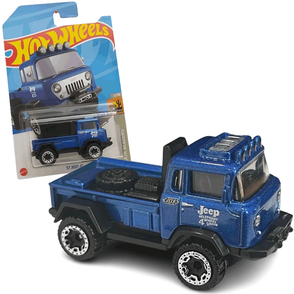 Caminhão de Brinquedo Hot Wheels Roda Livre Fun - Azul+Vermelho