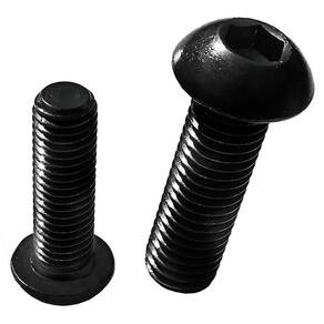 Parafuso Allen M3 X 16 C. Abaulada Zinco Preto - 150Pçs