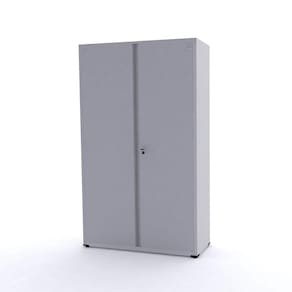 Armário 2 Portas com Chave 4 Prateleiras AP403SL Aço Pandin Móveis