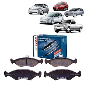 Pastilha De Freio Dianteira Bosch Courier Escort Ka Fiesta