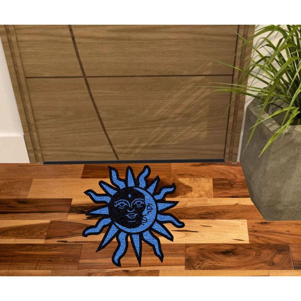 Tapete Sol E Lua, Para Decoração E Entrada De Porta.