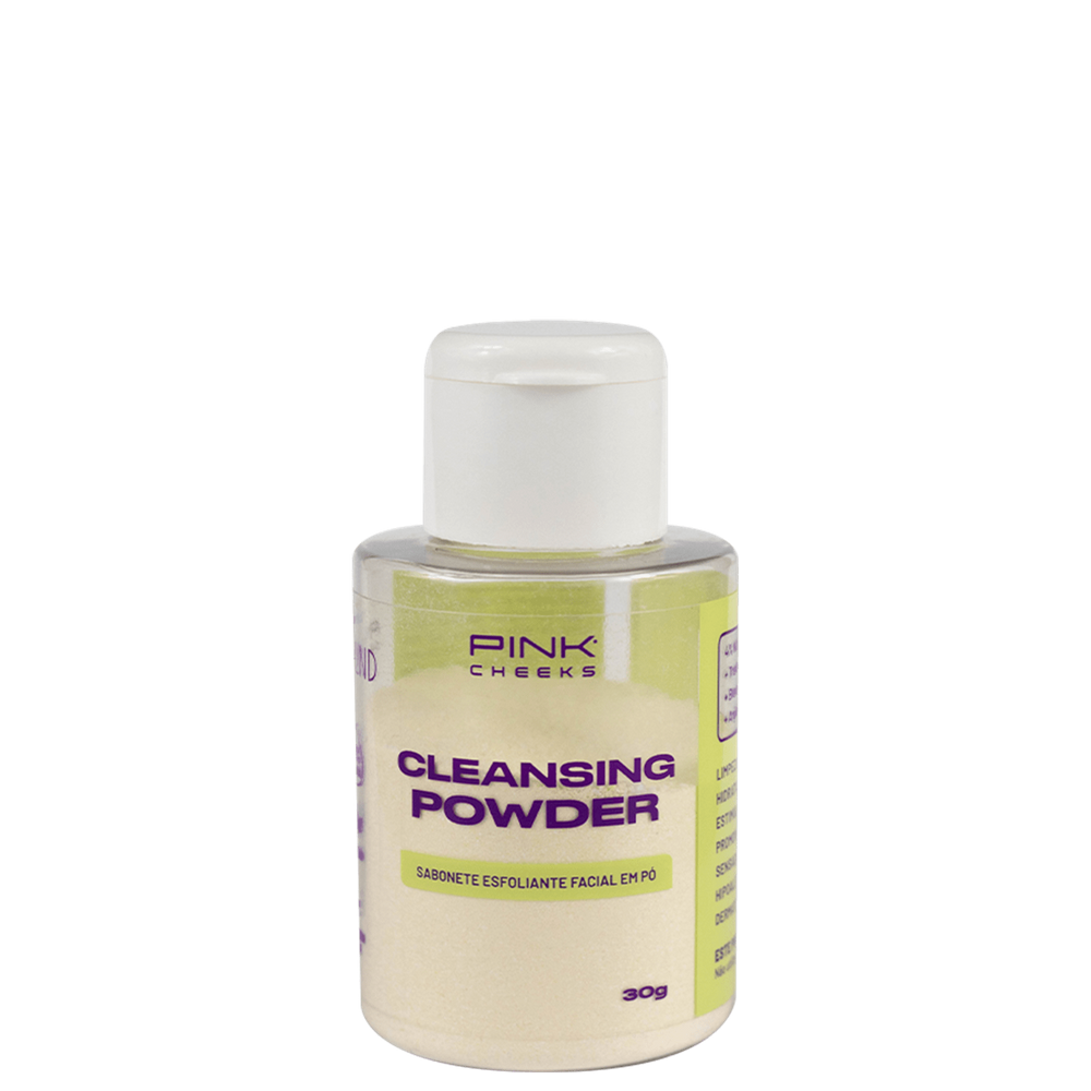 Pink Cheeks Cleasing Powder - Sabonete Esfoliante Facial em Pó 30g