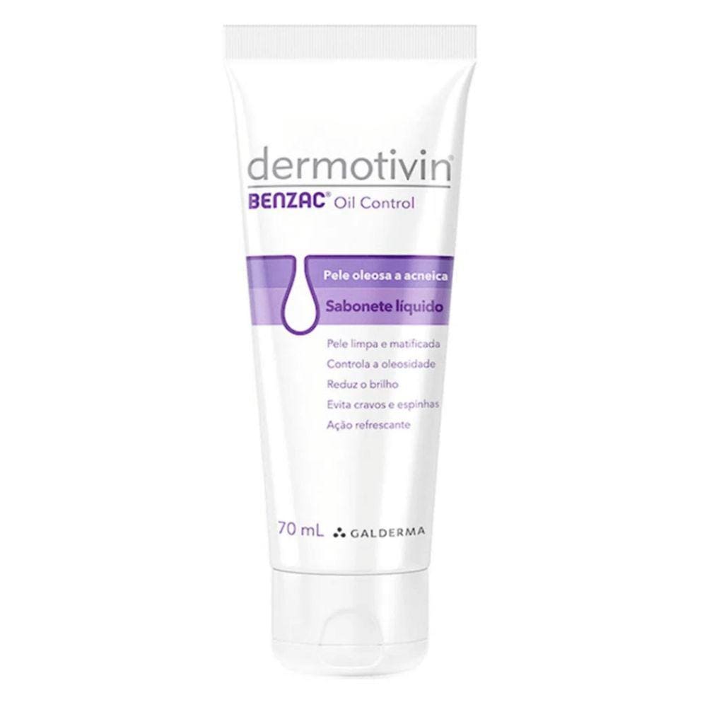 Sabonete Líquido Galderma Dermotivin Benzac 70ml