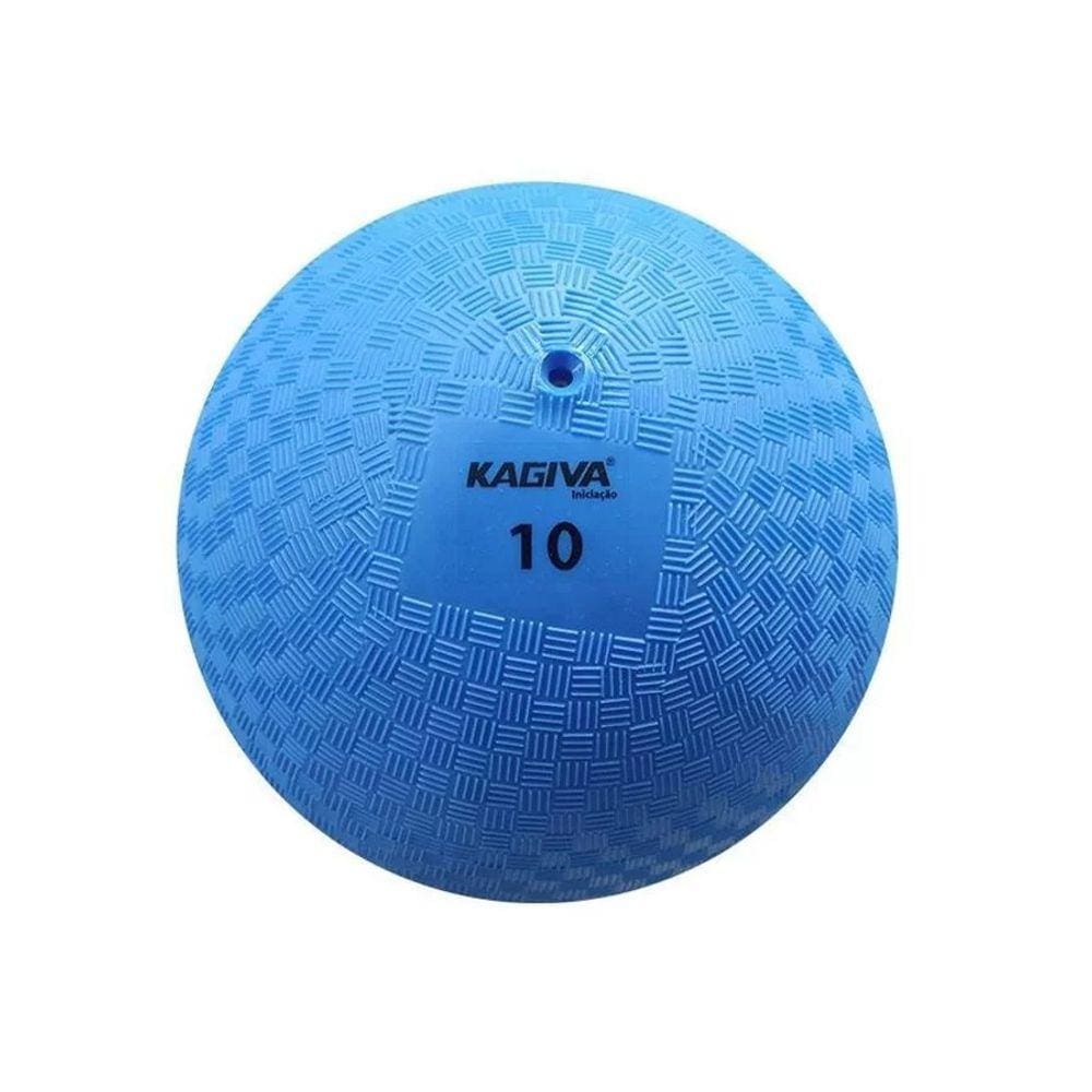Bola Iniciação Kagiva de Borracha Nº 10 Azul