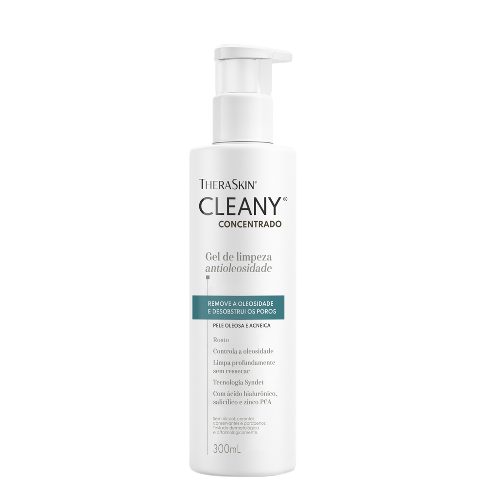 TheraSkin Cleany Concentrado - Gel de Limpeza Facial 300ml