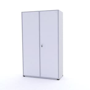 Armário 2 Portas com Chave 4 Prateleiras AP403SL Aço Pandin Móveis