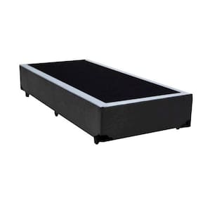 Base Box Solteiro Sintético Cinza - 30x88x188