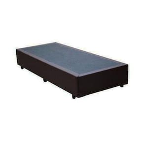 Base Box Solteiro Sintético Marrom - 30x78x188