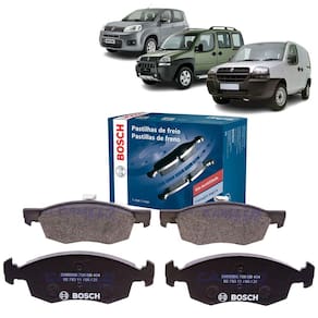 Pastilha De Freio Dianteira Nova Original Bosch Doblo Uno