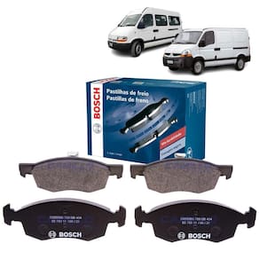 Pastilha De Freio Traseira Nova Bosch Master 2.5 2.8 2004/12