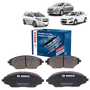 Pastilha De Freio Dianteira Bosch Cobalt Spin 1.8 Sonic 1.6