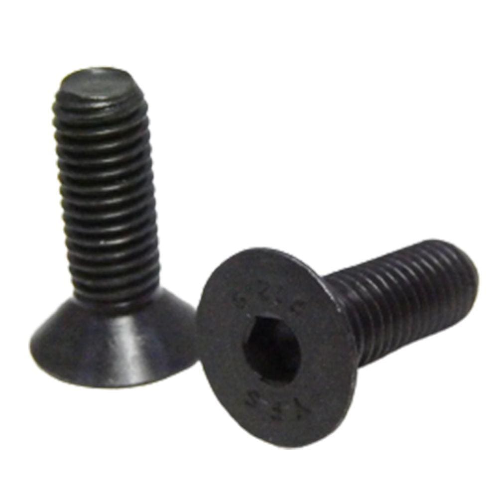 Parafuso Allen Cabeça Chata M8 X 50 Enegrecido - 100Pçs