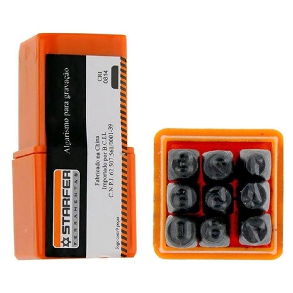 Algarismo De Marcação 4Mm Starfer - 01295993
