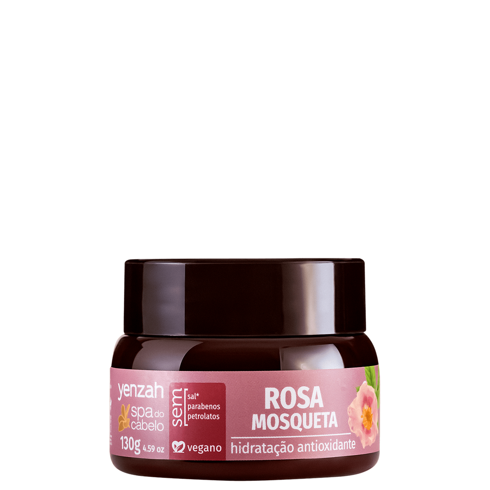 Yenzah Spa do Cabelo Rosa Mosqueta - Máscara Capilar 130g
