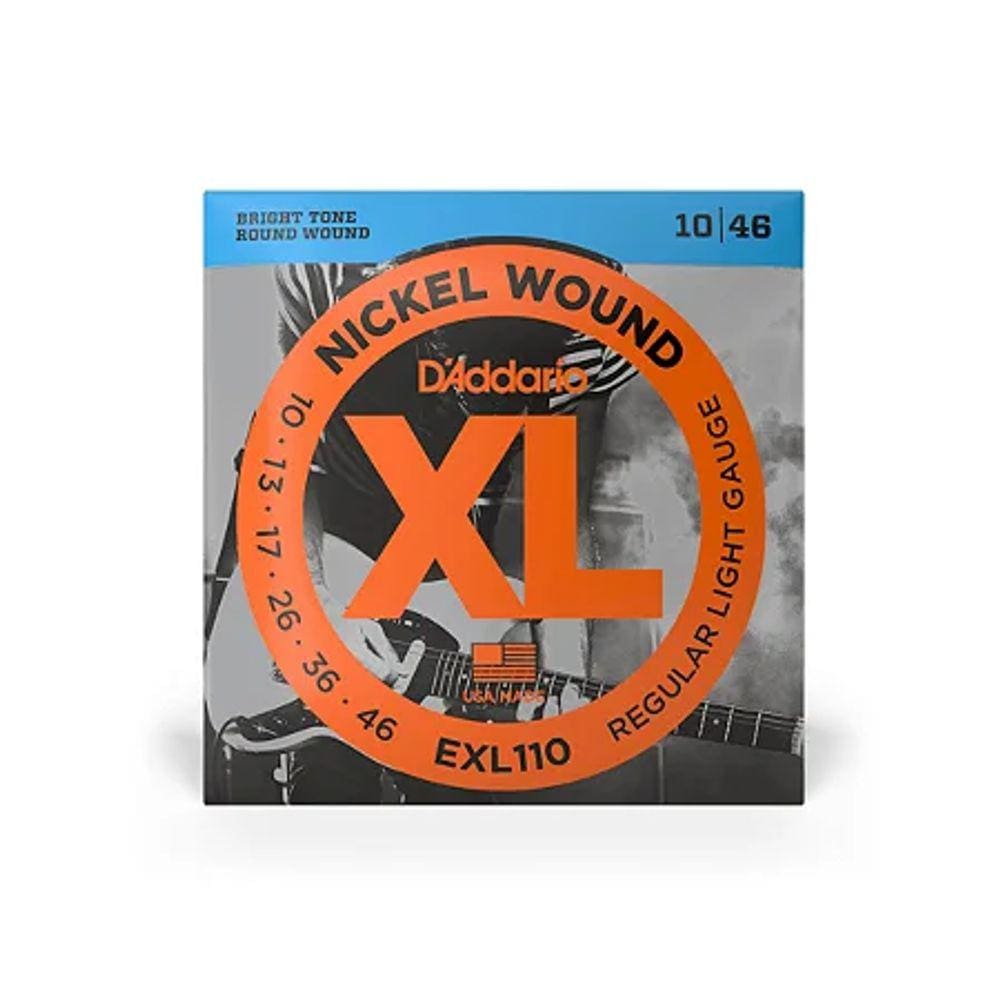 Encordoamento Guitarra .010 D`addario EXL 1ª (Mi) Extra