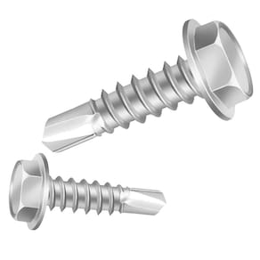 Parafuso Brocante Sextavado Flangeado 6,3 X 19Mm - 100Pçs