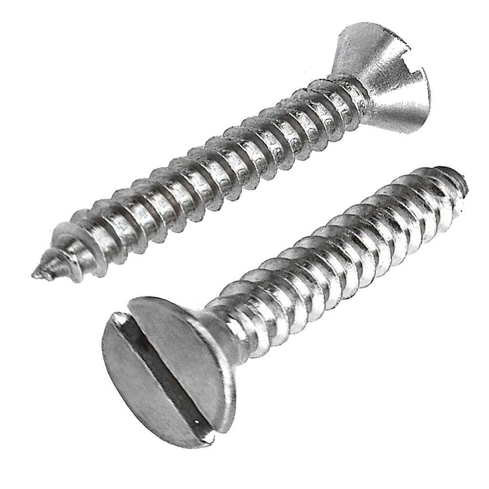 PARAFUSO ATARRAXANTE C. CHATA FENDA 4,8 X 14 INOX - 750Pçs