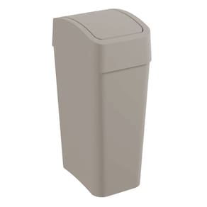 Lixeira com Tampa Basculante 2 Astra Argila LTB2*ARG