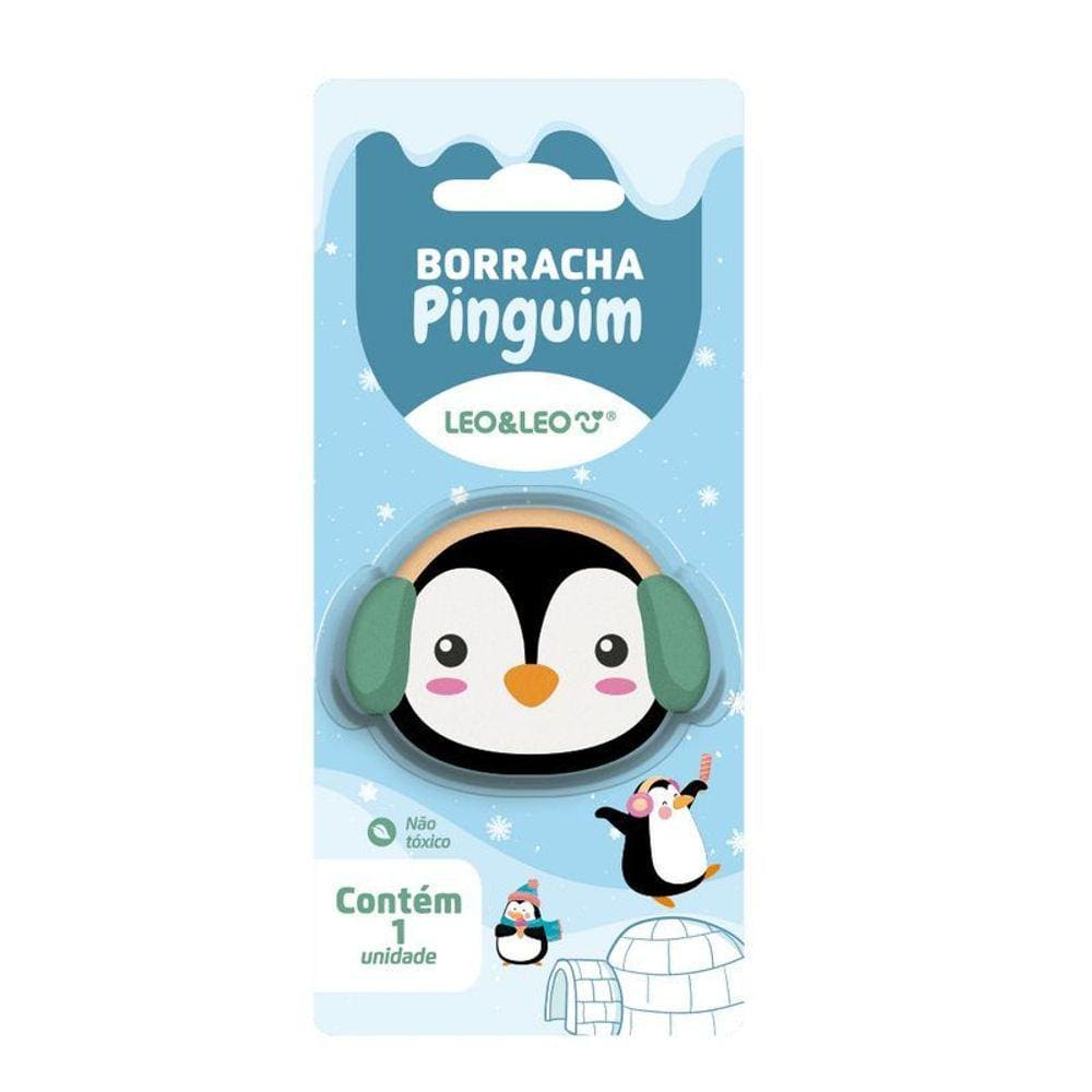 Borracha Pet Formas Leo&Leo Pinguim