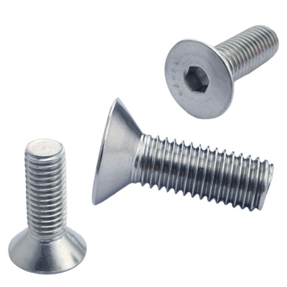 Parafuso Allen M8 X 12 Cabeça Chata Geomet A - 2000 Pçs