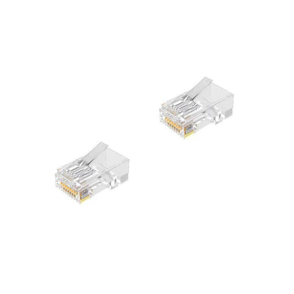 Kit 2 Conectores RJ45 Macho