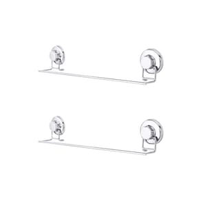 Kit 2 Porta-Toalhas em Inox com Ventosa Astra AVI/PT