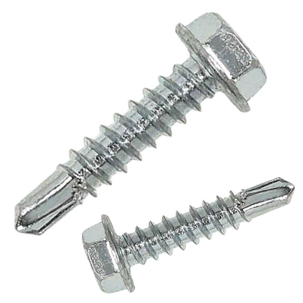 Parafuso Sextavado Autobrocante Flangeado 1/4 X 3/4 200Pçs