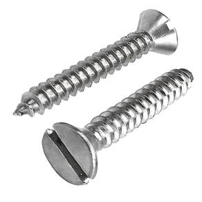 Parafuso Atarraxante - Fenda 3,8X30mm Cabeça Chata - 200Pçs