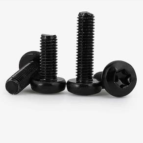 PARAFUSO TORX T15 C.PANELA M3,5 X 12,7 ZINCO PRETO - 300Pçs