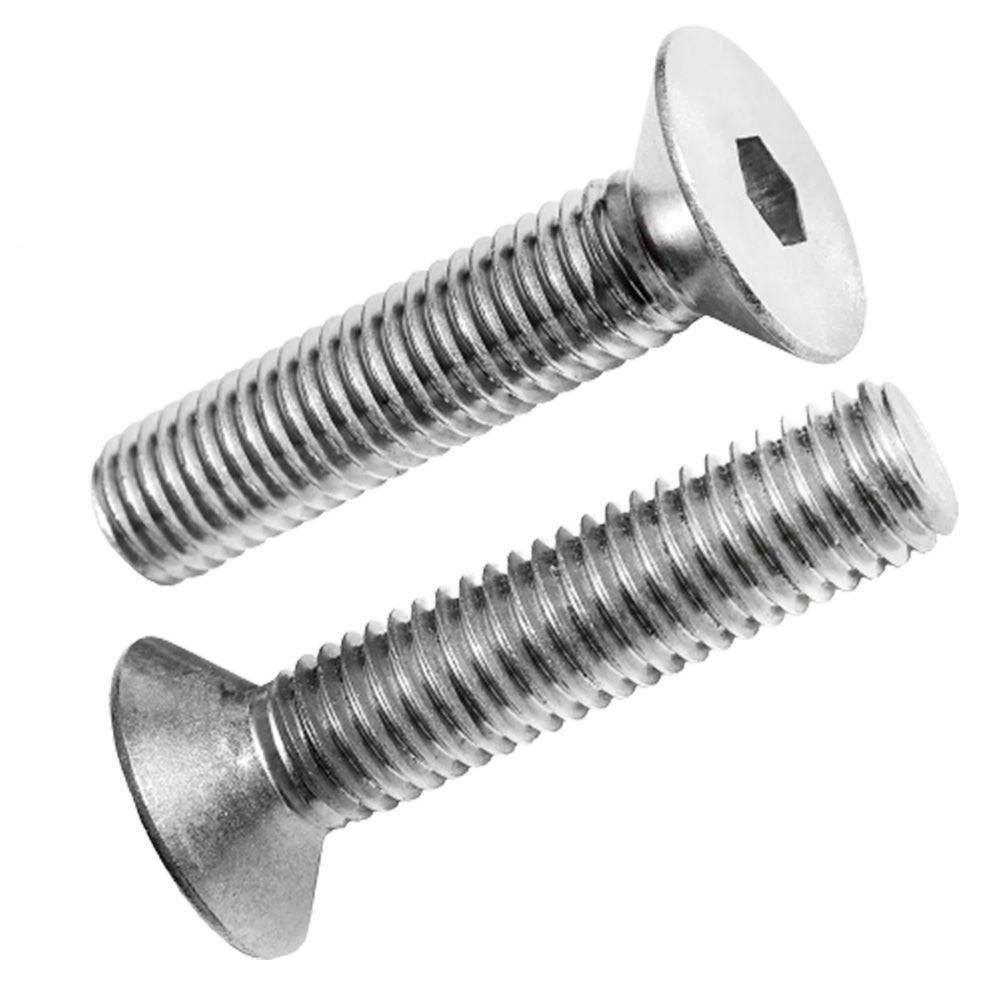 PARAFUSO SEXTAVADO INTERNO ALLEN M6 X 50 GEOMET - 100Pçs