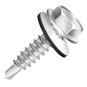 PARAFUSO SEXTAVADO COM FLANGE 6,3 X 1.1/2 ARRUELADO - 200Pçs