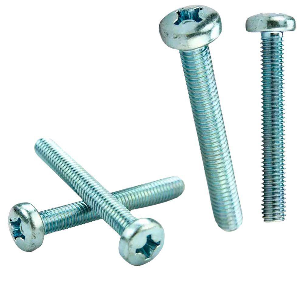 Parafuso C.Panela Phillips 3,5 X 25Mm Zinco Branco - 300Pçs