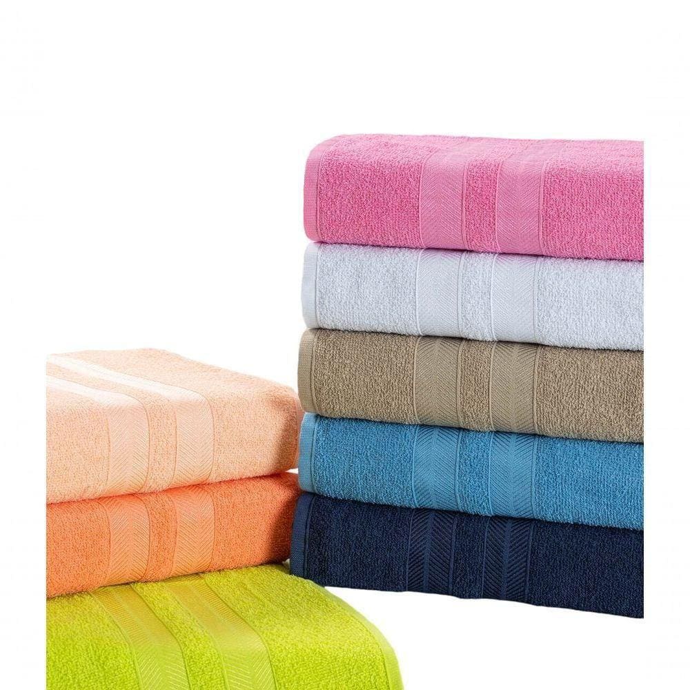 Kit 10 Toalha De Rosto Enxuta 100% Algodão 44x60cm Caricinha - Cores Masculinas