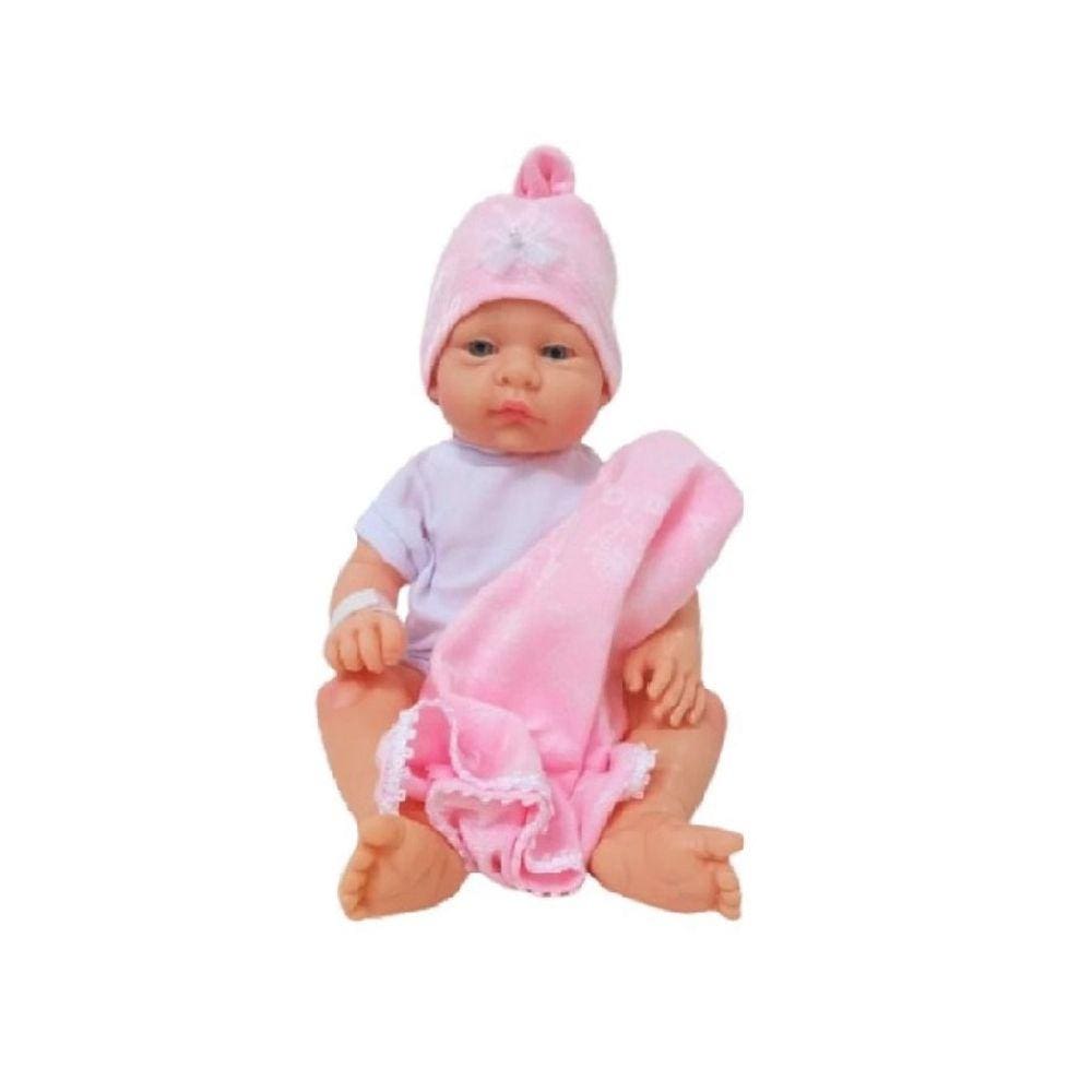 Boneca Bebê Com Manta Anjo Brinquedos