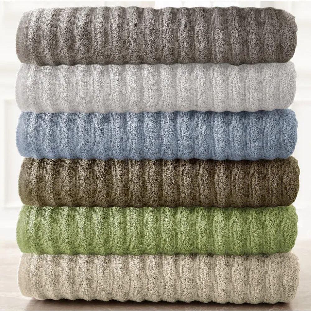Kit 5 Toalhas Super Banho Gigante Alta Absorção - Ocean - Cores Masculinas