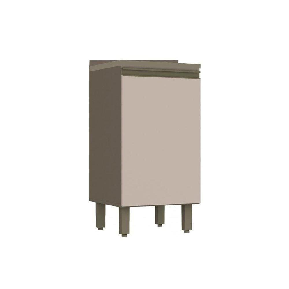 Gabinete De Cozinha Modulado Balcão Connect 1 Porta C/tampo Duna/cristal - Henn