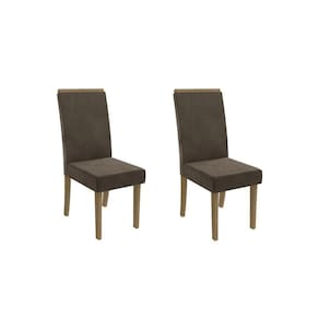 Kit 2 Cadeiras Sala Jantar 2cad142 2 Un Marrom