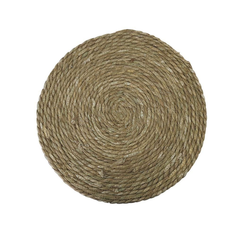 Sousplat Redondo De Palha 38cm