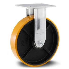 Rodízio Fixo 6 350kg Colson PU Ferro Fundido FCS62PFR