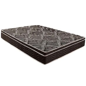 Colchão Casal D28 - Ep - Anatômico Pasquale Euro Pillow Black (138x188x25) - Paropas