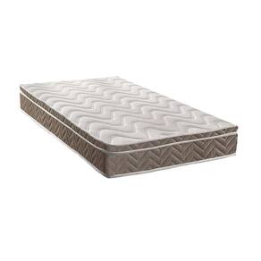 Colchão Espuma D33 - Ep Anatômico Confort Ultra Firme Euro Pillow Brown (88x188x25) - Paropas