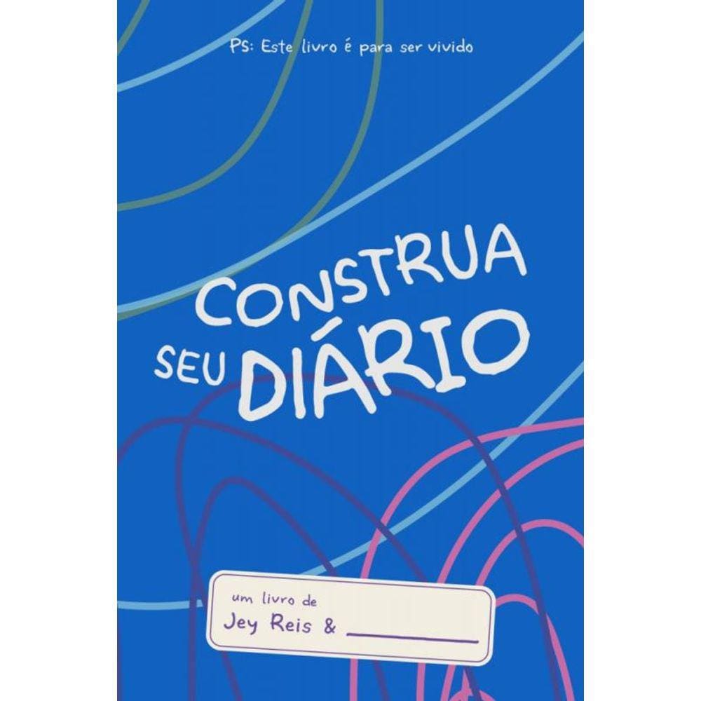 Construa seu diário - Azul