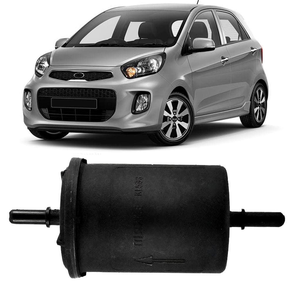 Filtro Combustível Kia Picanto Sportage Metal Leve Kl583
